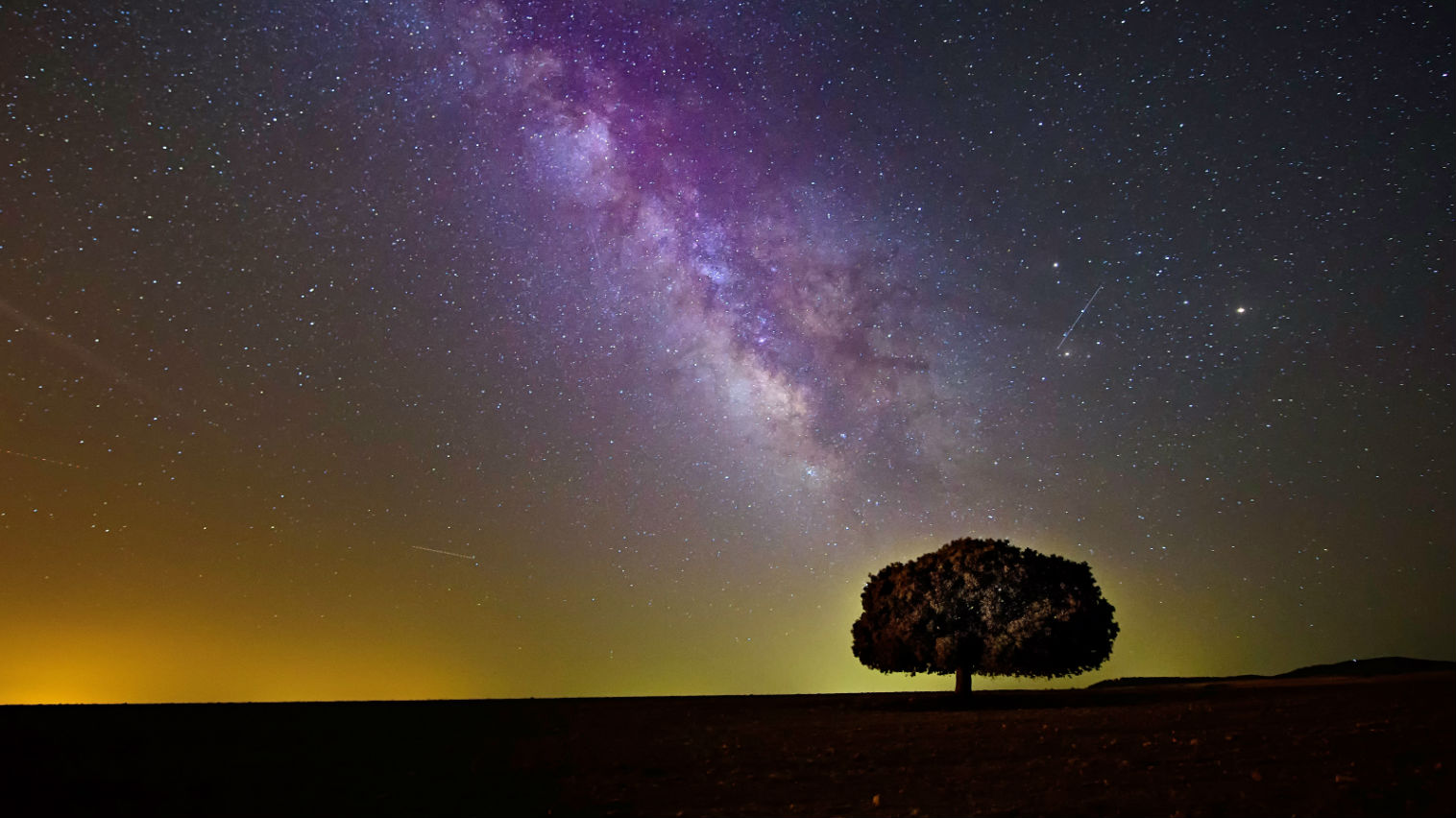 Milky way stars represent the Spiritual Awakening Signs and Symptoms